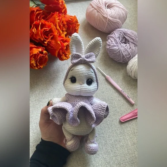 ‼️Handmade/Crochet Bunny‼️